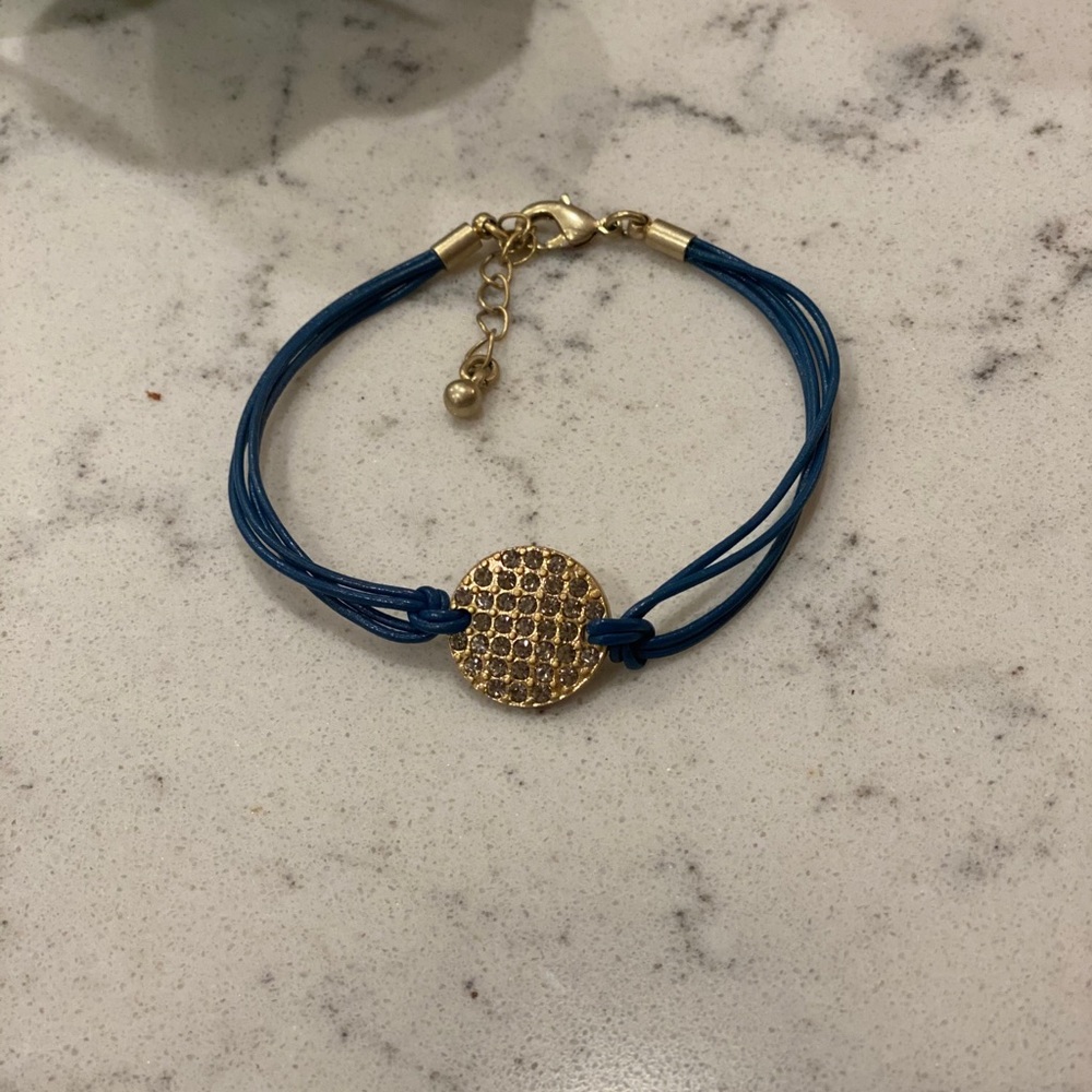 Navy blue bracelet